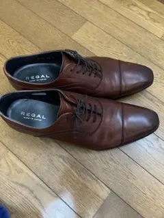 極美品】REGAL ドレスシューズ 725R ストレートチップ ブラウン - メルカリ