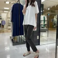 theory luxeセオリーリュクス36(S)プルオーバーTシャツ ブラウス白のサムネイル