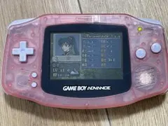 ゲームボーイアドバンス クリアピンク 本体