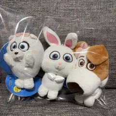 ペット2 ぬいぐるみマスコット3点セット