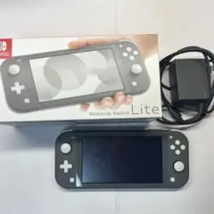Nintendo Switch Lite 本体グレー 充電器・箱あり - メルカリ