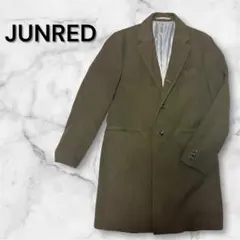 JUNRED チェスターコート カーキ メンズ アウターのサムネイル