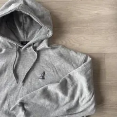 KANGOL ZIP FIVE グレー パーカー　メンズ