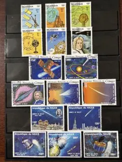 外国切手 ニジェール 宇宙開発 アポロ11号による月面着陸等 4V - メルカリ