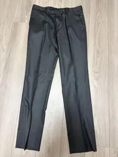 Calvin Klein 黒 ストライプ スラックス