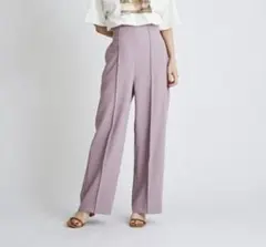 SNIDEL ハイウエストワイドパンツ ピンク　0サイズ