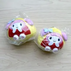 にっこりーノ×サンリオキャラクターズ 純喫茶のぬいぐるみマスコット マイメロディ