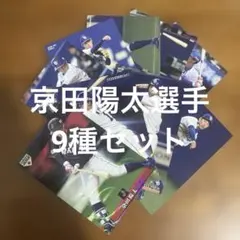 プロ野球チップスカード 京田陽太選手 9種まとめセット(キラ2種、ノーマル7種)のサムネイル