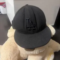 New Era LA ドジャース キャップ ブラック