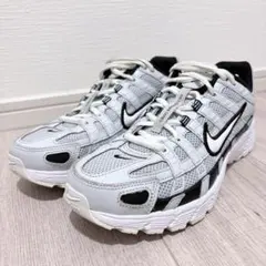 NIKE P-6000 スニーカー グレー ホワイト 24.5cmのサムネイル