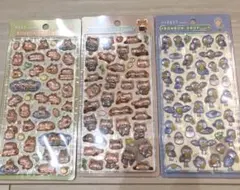 正規品　３枚セット　ハシビロコウ　カピバラ　レッサーパンダ　　ボンボンドロップ