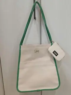 Lee キャンバス ショルダーバッグ グリーンのサムネイル