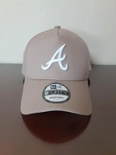 NEW ERA キャップ 9FORTY A-Frame カーキベージュ