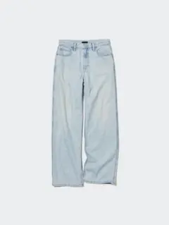UNIQLO ユニクロ バギージーンズ 2023年春モデル ブルー 25 完売品