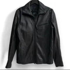 NICOLE ヴィタル ムッシュニコル シングルレザージャケット　サイズ48