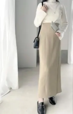 classicalelf タイトスカート Mサイズ　ベージュ