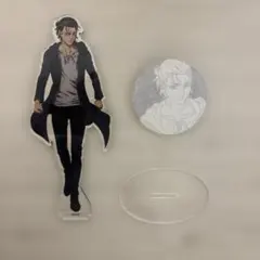 進撃の巨人 TSUTAYA コラボ エレン アクリルスタンド＆缶バッジセット