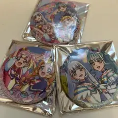 わんだふるぷりきゅあ！感謝祭　缶バッジ3点セット