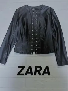 フェイクレザー レザージャケット