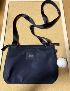 美品 Kanana project ショルダーバッグ ブラック