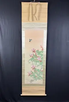 大型長巻 钱维城 万有同春 花鳥図 中国絵画 掛け軸 巻物 和室・床の間