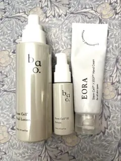 ナチュラルショップ　bao 化粧水、美容液　EORA バンドクリーム　3点セットのサムネイル