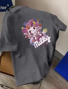 【新品未使用品】ペコちゃん 半袖Tシャツ グレー XXXL