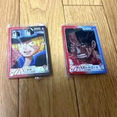 【ワンピース】【一番くじ】G賞アクリルスタンド サボ・エース ＋おまけ付