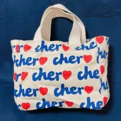 cher シェル ミニトート キャンバス生地 ベージュのサムネイル