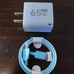 『限定』65W GaN充電器 + USB-Cケーブルセット