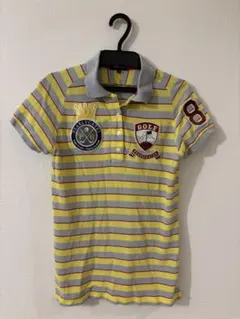 PEARLY GATES ストライプポロシャツ サイズ0