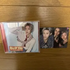 K-POP RIIZE ALL OF YOU トレカ2枚付き　ウォンビン