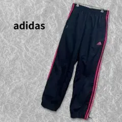 adidas ジャージ パンツ ブラック ピンク