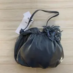 calian グリーンベージュ パーティーバッグ