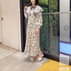 MAJESTIC LEGON フリルカラー2wayワンピース