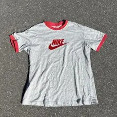 NIKE リンガーTシャツ　ビックロゴ　90s 00s archive