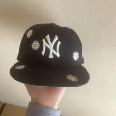 New Era 59FIFTY ブラックキャップ NYロゴ