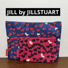 JILL by JILLSTUART ハート柄フラットポーチ 2点セットのサムネイル