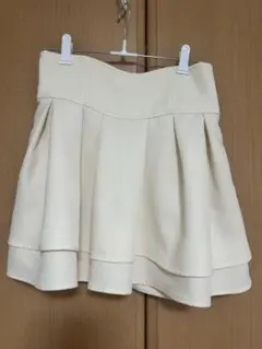 ミシェルマカロン殿堂入り！！美脚になれるスカート♡ アイボリー Mサイズのサムネイル