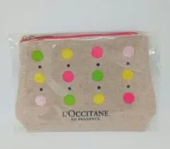 L’OCCITANE ロクシタン 刺繍 ポーチ ノベルティ 未使用