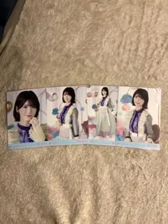 乃木坂46 筒井あやめ 生写真 15th 4種セミコンプ（レアポ 座りヨリあり