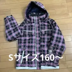 PURECONSCIOUS チェック柄スキーウェア S 高学年