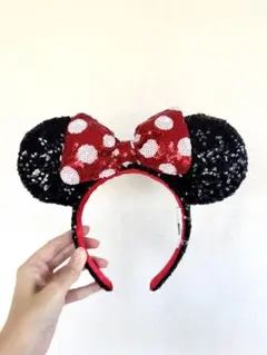 ディズニー ミニーマウス カチューシャ