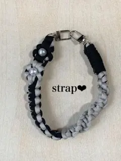 パラコードストラップ　ハンドストラップ　携帯ストラップ