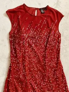 BCBG Maximara スパンコールワンピース　S