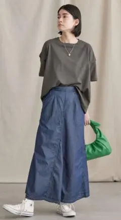 アメリカンホリック ロング デニムスカート