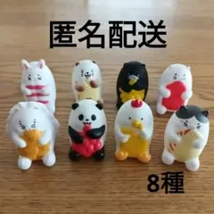 スシロー だっこずし もぐもぐソフビ マスコット 8種