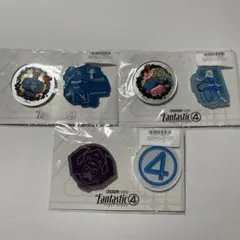 マーベルファンタスティックフォーアクリルバッジセット