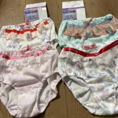 35キャラクター柄フリル付きパンティー4枚セットサイズ165