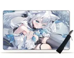 白上フブキ ラバーマット プレイマット デスクマット - メルカリ